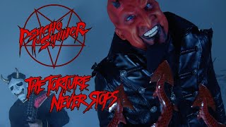 Psycho Synner  The Torture Never Stops Official Video [upl. by Evalyn190]