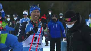 AntholzAnterselva Mens Individual  202122 Biathlon World Cup [upl. by Carolee]