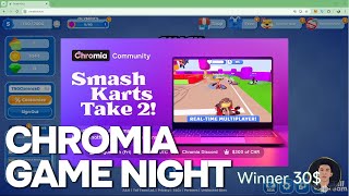 CHROMIA GAME NIGHT SMASHKARTS [upl. by Uokes]