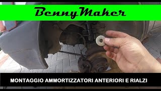 Montaggio AMMORTIZZATORI ANTERIORI  RIALZI [upl. by Weider]