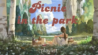 picnic under the sun  fun playlist of chill pop indie rock and other genres for studying [upl. by Atinuhs]