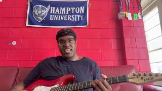 Kanye West “Gorgeous” guitar tutorial By Khari Thompson [upl. by Voltz]