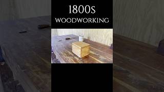 finishing the dovetail box handtools wood traditional woodworkingtools dovetail workshop diy [upl. by Norward]