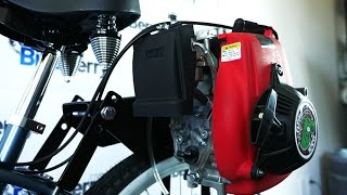 4Stroke 49cc Friction Drive Motor Bicycle Engine Kit Installation  The Flying Horse LocknLoad [upl. by Frey]