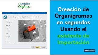 OrgPlus  Crear Organigrama Importando datos Español [upl. by Yengac]