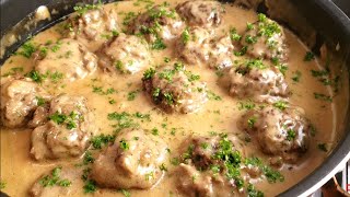 The Ultimate Smothered Meatballs Recipe [upl. by Eleazar]