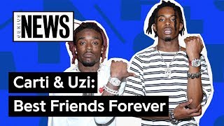 The History of Lil Uzi Vert amp Playboi Carti’s Friendship  Genius News [upl. by Atteuqaj]