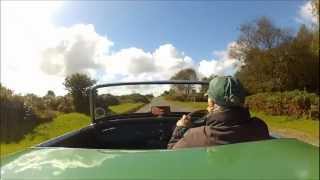 AustinHealey Frogeye Sprite restored and driven [upl. by Aihsemaj492]