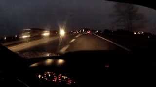 Civic B20VTEC  Vs 350Z top end acceleration [upl. by Anifad]