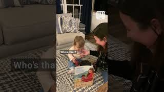 Toddler Gets Excited About Getting Moana Doll [upl. by Beckman]