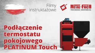 Podłączenie termostatu pokojowego PLATINUM Touch [upl. by Seymour]