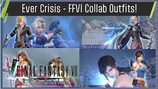 FFVII Ever Crisis Collab with FFVI Outfits Confirmed [upl. by Ardekal]