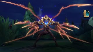 Reiße Welten entzwei  Trailer für legendären Skin Galaktischer Zerstörer Zed [upl. by Dominik833]