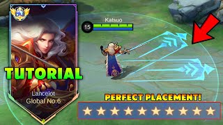 TOP SUPREME LANCELOT 80 WINRATE SECRET TRICK FULL TUTORIAL 2024  EXPLAINED TUTORIAL [upl. by Raclima]