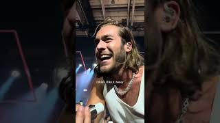 Benjamin Ingrosso Live OMG ❤️‍🔥😍 ingrosso benjamin Bääst 🤩 Betterdays Tour Yaaay [upl. by Aiceled]