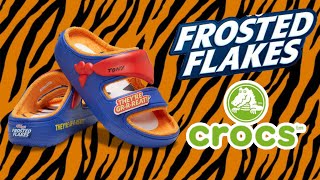 Frosted Flakes CROCS unboxing and review [upl. by Beedon]