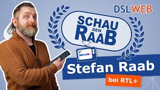 Stefan Raab bei RTL  So siehst Du die neue Raab Show [upl. by Aicssej692]