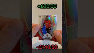 Can I make a PROFIT opening football cards ⚽️📈 Episode 4  Topps Chrome UCC 202324 hobby 🔥 [upl. by Gasparo599]