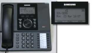 How To Use Park and Page with a Samsung Telephone System [upl. by Grania]