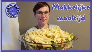 VANDAAG ETEN WE MACARONI UIT DE OVEN😀99 [upl. by Pepi392]