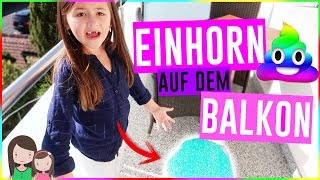 Einhorn 💩Haufen auf BALKON gefunden 🙊 Poopsie Einhorn Schleim 😍 Alles Ava [upl. by Weatherley]