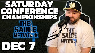 Saturday CFB Picks amp Predictions Conference Championships  College Football Bets With Kyle Kirms [upl. by Nahguav]