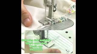 Gathering foot availabile at Tailors mart aluva Order whatsapp 9961717772 sewinghacks [upl. by Moreen]