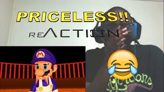 SMG4 Stupid Mario Kart REACTION [upl. by Yromem]