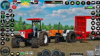 Tractor Driving simulator Twit gamer [upl. by Anaic]