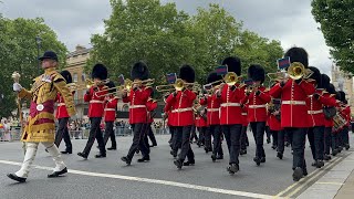 The Band of the Grenadier Guards  Belgian Cenotaph Parade 2024 [upl. by Halda]