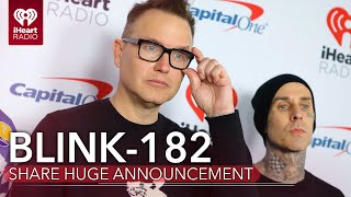 Blink182 Share Huge Announcement  Fast Facts [upl. by Enenaj569]