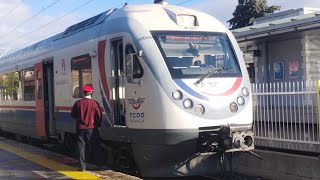 tcdd SelÃ§uk part 591 MT 15437 ve tehirli tren [upl. by Bondy]