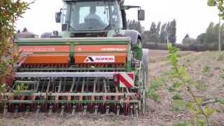 FENDT 716 Vario  Amazone AD 3000 Super 2015 [upl. by Esilehs]