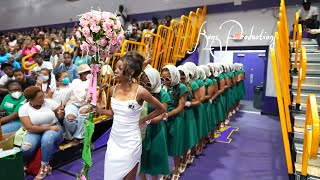 Gamma Pi Chapter of Alpha Kappa Alpha Sorority Inc  Spring 2022 New Initiation Presentation [upl. by Arrais]