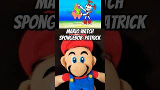 SML Shorts Mario Watch Spongebob Patrick smlmario sml mario smlshorts spongebob cartoon [upl. by Eadahs]