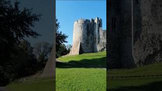 Chepstow Castle in Monmouthshire South Wales 🇬🇧 111024 [upl. by Atenik]