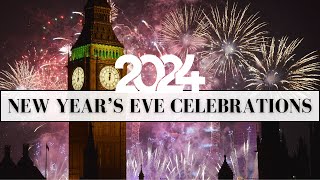 TOP 10 New Years Eve parties in Europe 2024 [upl. by Attalie]