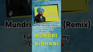 Mundri Nishani Remix  Surjit Bindrakhia surjitbindrakhia bindrakhia punjabiremix punjabisongs [upl. by Romano]