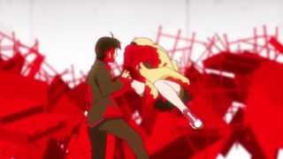 Bakemonogatari fight scene Koyomi vs Kanbaru [upl. by Haret560]