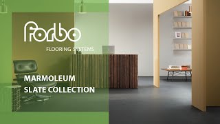 Marmoleum Slate collection  Forbo Flooring Systems [upl. by Nnovahs]