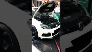 🇩🇪2012 VW Golf MK6 R 20 4WD Stage 2 Remap Dyno WHP 282HP 513TQ More info at wwwemptunecom [upl. by Rim]