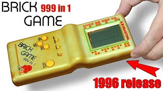 1996 ⚙️ RESTORATION amp Repair ✅ TETRIS Brick Game 🎮 Handheld 999 Games in 1 [upl. by Nnyleuqcaj]