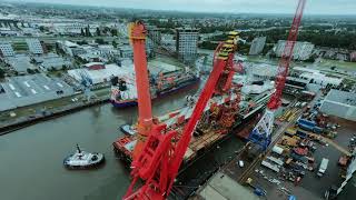 Upgrade of the 3000mt Offshore Mast Crane of PipeLay Vessel Saipem Constellation [upl. by Wivestad]