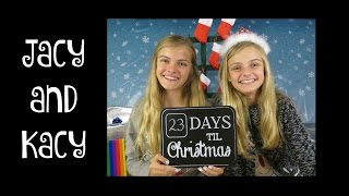 Countdown to Christmas 2015  Day 2  Jacy and Kacy [upl. by Eillit489]