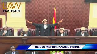 The Last Bow of Her Ladyship Justice Mariama Owusu [upl. by Raffarty]