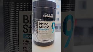 Blond studio 9 bonder inside blondstudio blondstudio9 bestblonder lorealprofessionnel shorts [upl. by Hannavahs]