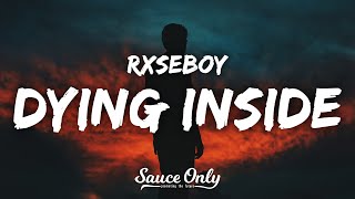 Rxseboy  dying inside Lyrics prod sarcastic sounds [upl. by Kcuhc807]