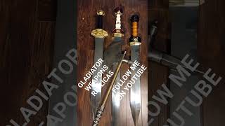 GLADIATOR Movie Weapons Replicas by Windlass Steelcrafts Trailer [upl. by Pacian]