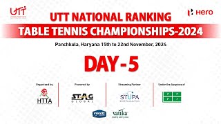 U17 Finals  T2  UTT National Ranking Table Tennis Championship24 Panchkula  Powered by STUPA [upl. by Megen]