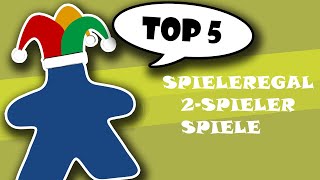 Top 5 aus dem Spieleregal 2 Spieler Spiele [upl. by Janet833]